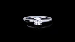 Micro Diamond Engagement | 0.60ct Round Diamond