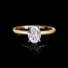 Micro Engagement Ring | 1.20ct Oval Diamond