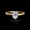Micro Engagement Ring | 1.20ct Oval Diamond