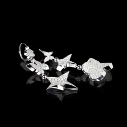 Odyssey 3 Drop Diamond Earrings