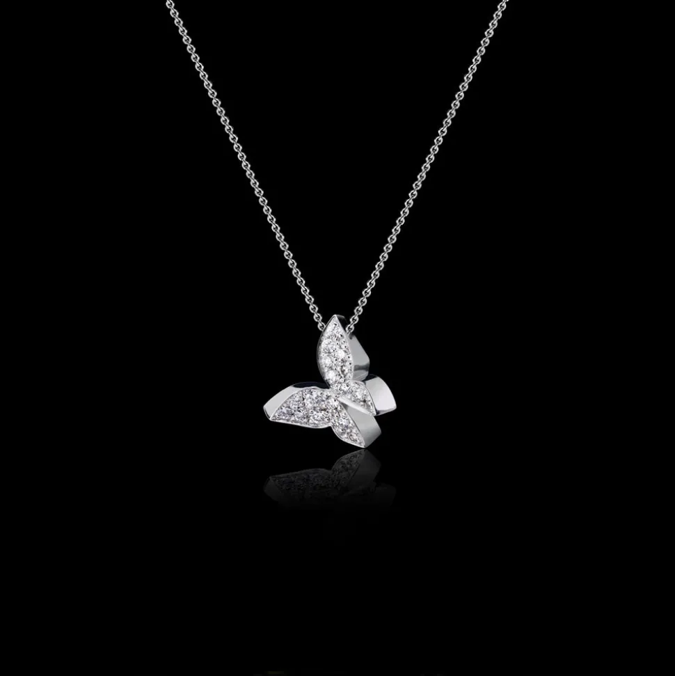 Odyssey Diamond Butterfly Necklace