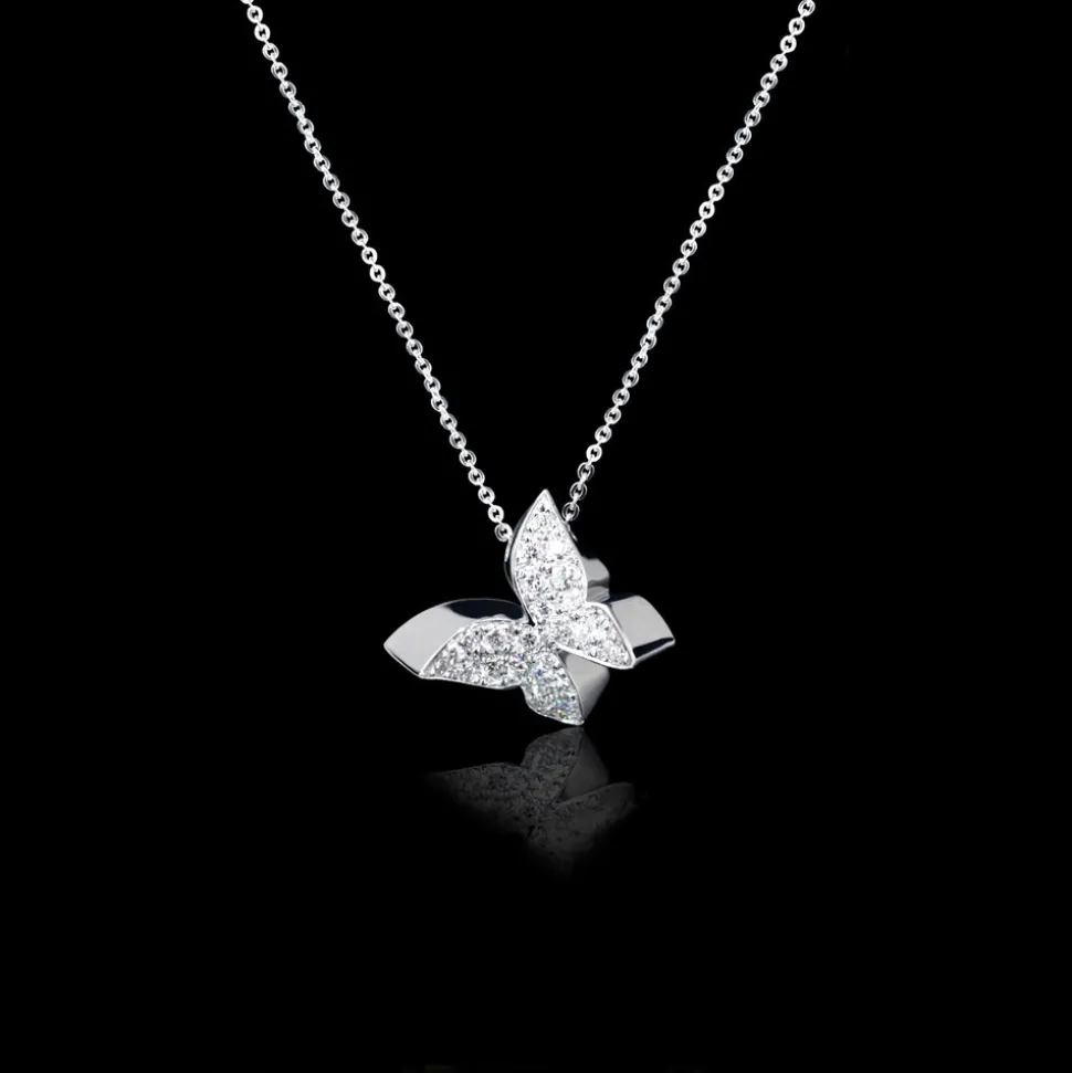 Odyssey Diamond Butterfly Necklace