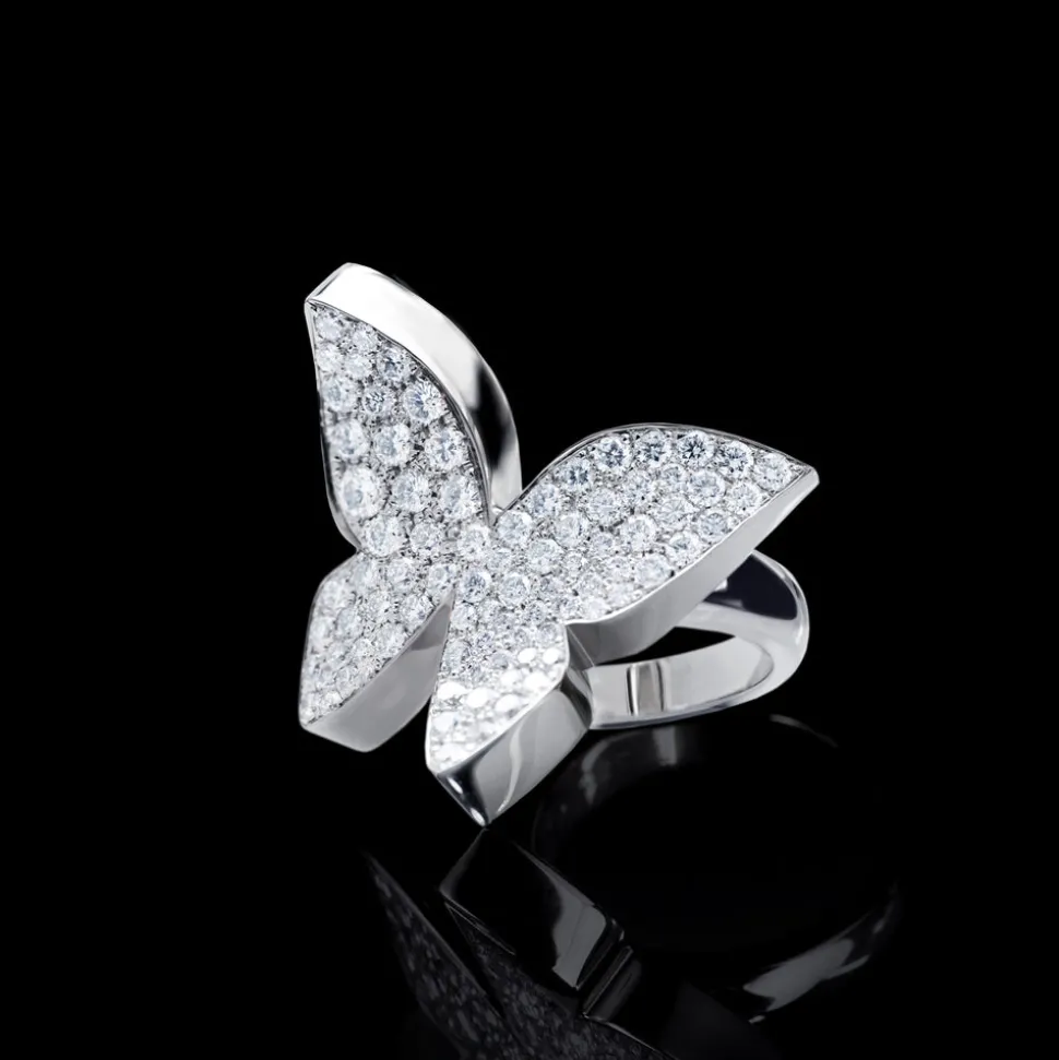 Odyssey Diamond Butterfly Ring