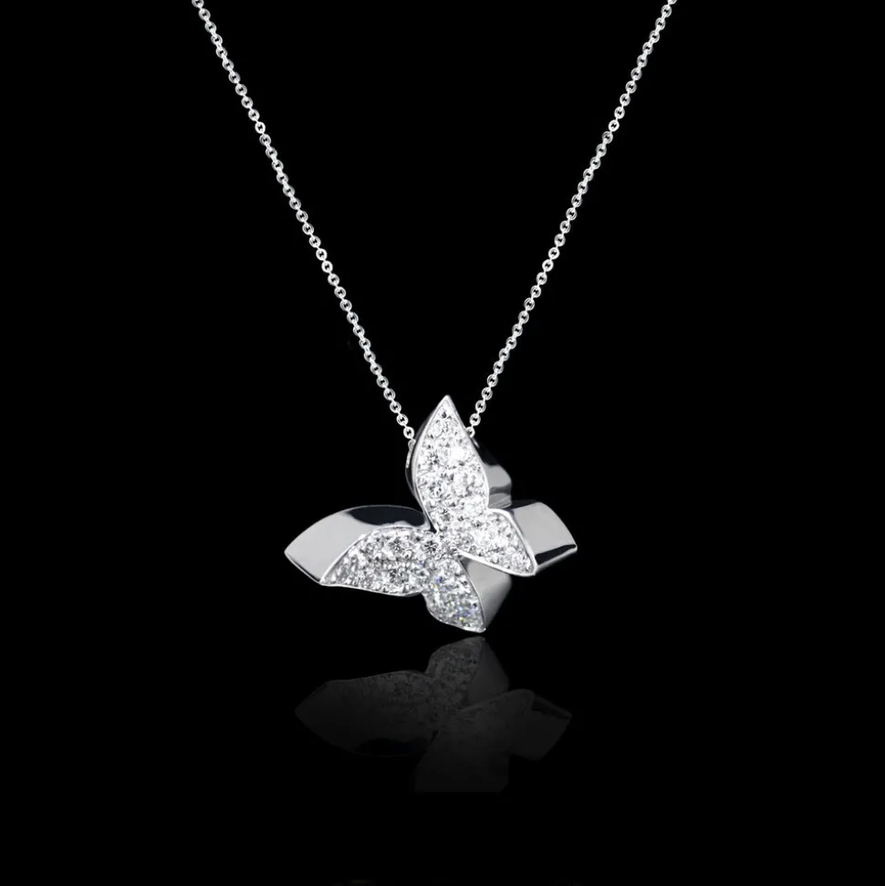 Odyssey Diamond Butterfly Necklace