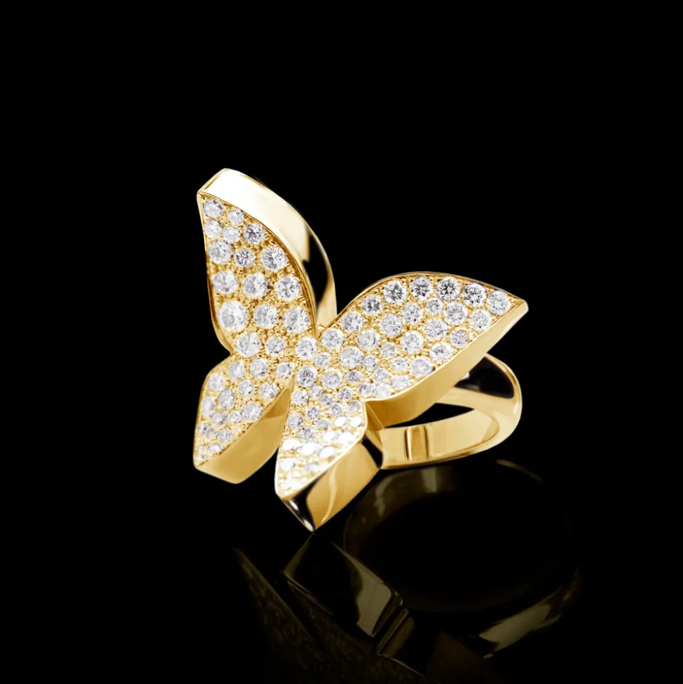 Odyssey Diamond Butterfly Ring