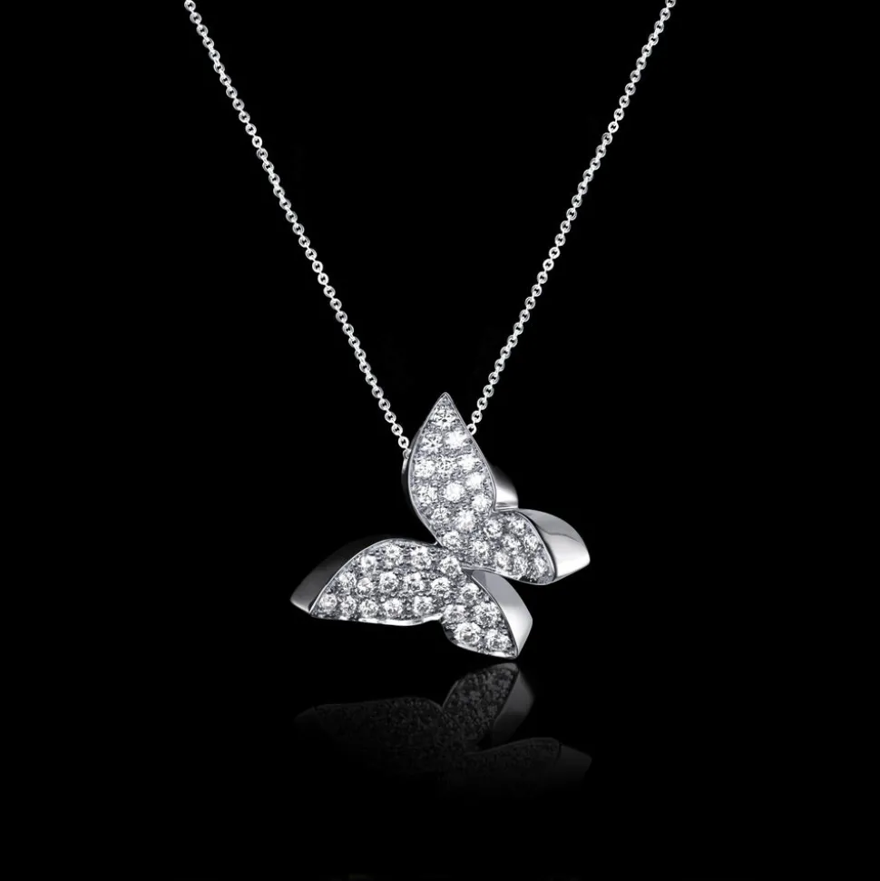 Odyssey Diamond Butterfly Necklace
