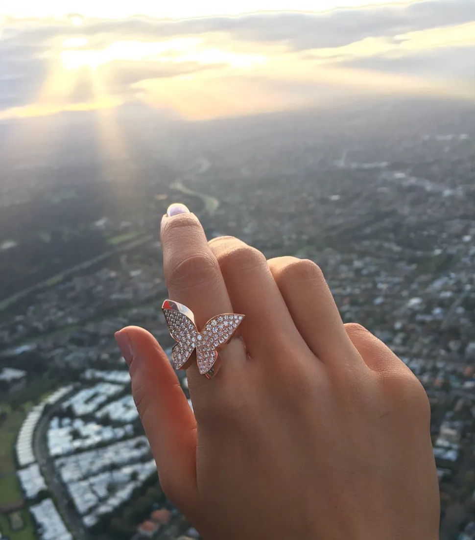 Odyssey Diamond Butterfly Ring