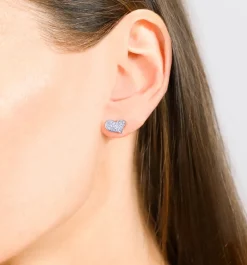 Odyssey Diamond Earrings (Heart)