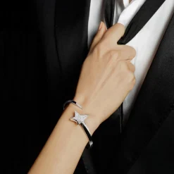 Odyssey Diamond Star Bangle (White Diamonds)