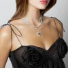 Primavera Diamond Line Necklace