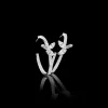 Primavera 30mm Diamond Hoop Earrings