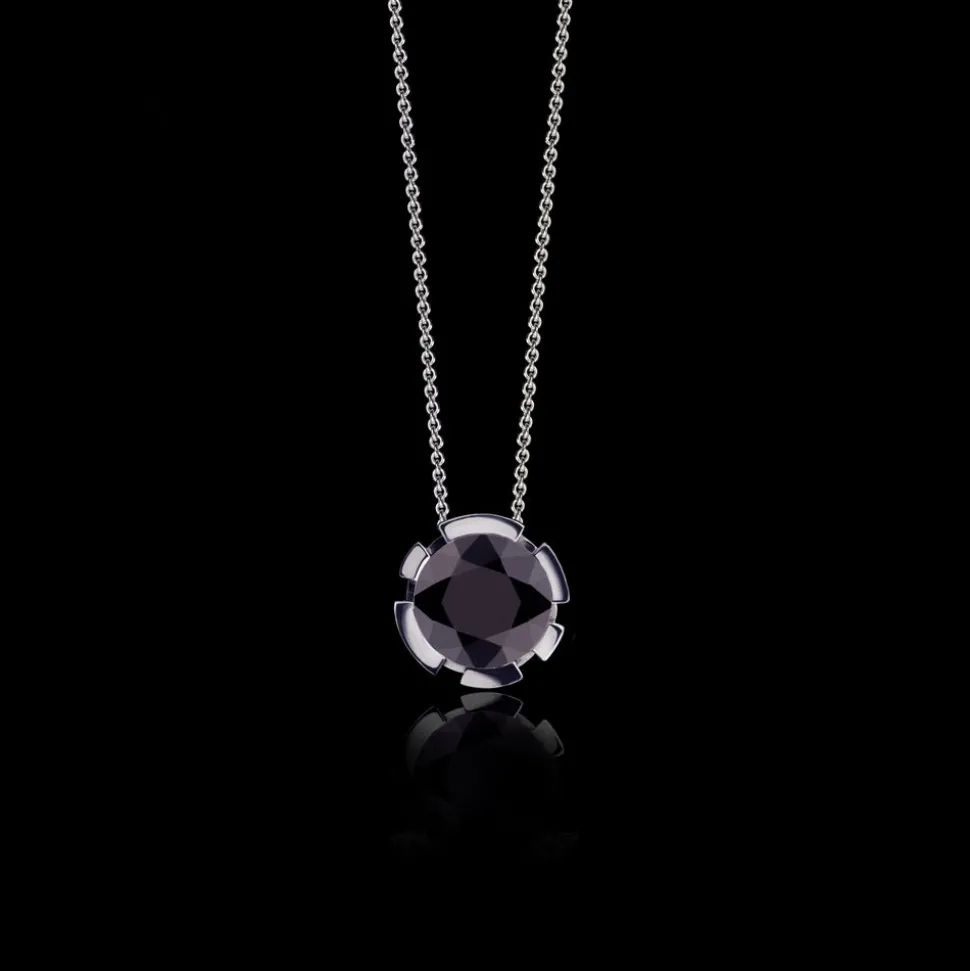 Regina Australian Black Sapphire Necklace