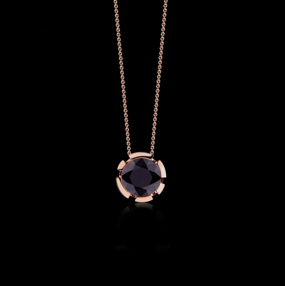 Regina Australian Black Sapphire Necklace