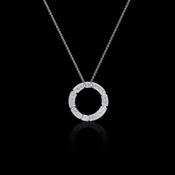 Regina Circular Diamond Necklace