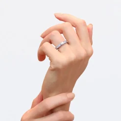 Regina 2.5mm Ring (Alternate Set Diamonds)