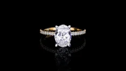 Renaissance 2.00ct Oval Diamond Engagement Ring