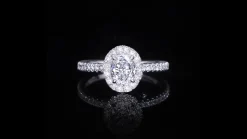 Renaissance 1.00ct Oval Diamond Engagement Ring