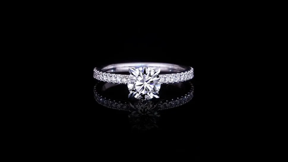 Renaissance 0.80ct Round Diamond Engagement Ring