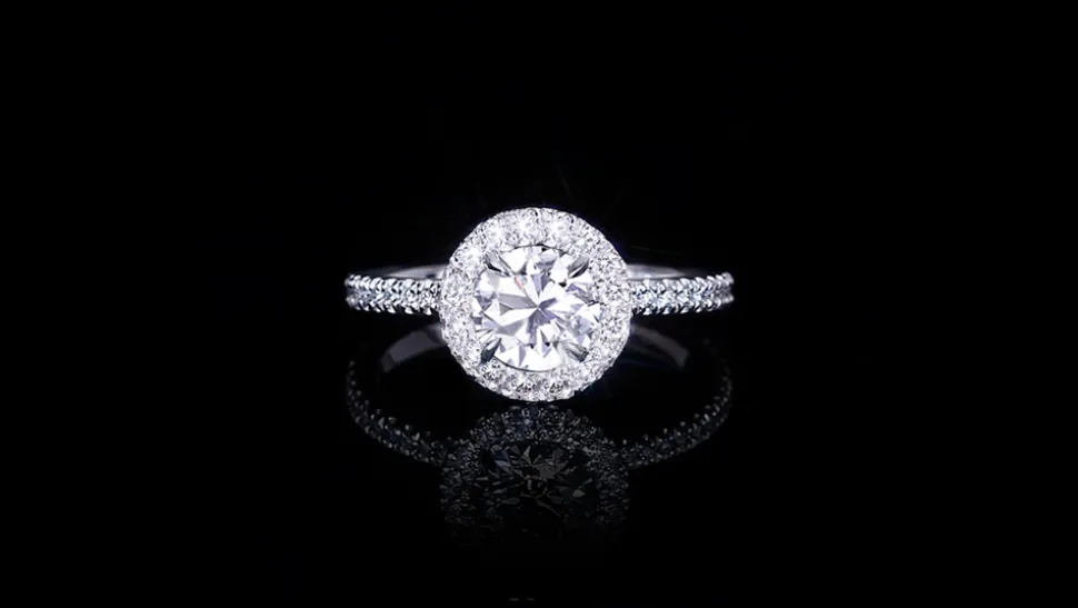 Renaissance 1.01ct Round Diamond Engagement Ring