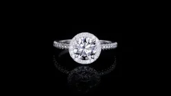 Renaissance 1.50ct Round Diamond Engagement Ring