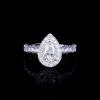 Renaissance Engagement Ring | 1.22ct Pear Diamond