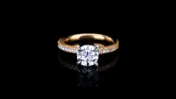 Renaissance Engagement Ring | 1.50ct Round Brilliant Diamond