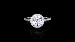 Renaissance Engagement Ring | 1.53ct Round Brilliant Diamond