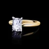 Silhouette 2.01ct Oval Diamond Engagement Ring