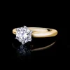 Silhouette 1.28ct Round Diamond Engagement Ring