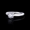 Silhouette Engagement Ring | 0.80ct Round Brilliant Diamond