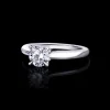 Silhouette Engagement Ring | 0.80ct Round Brilliant Diamond