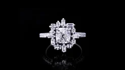 Stella 2.01ct Cushion Diamond Engagement Ring