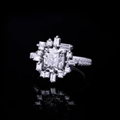 Stella 2.01ct Cushion Diamond Engagement Ring