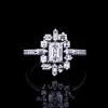 Stella 0.70ct Emerald Diamond Engagement Ring