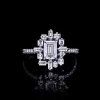 Stella 0.70ct Emerald Diamond Engagement Ring