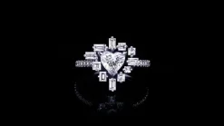 Stella 0.86ct Heart Diamond Engagement Ring