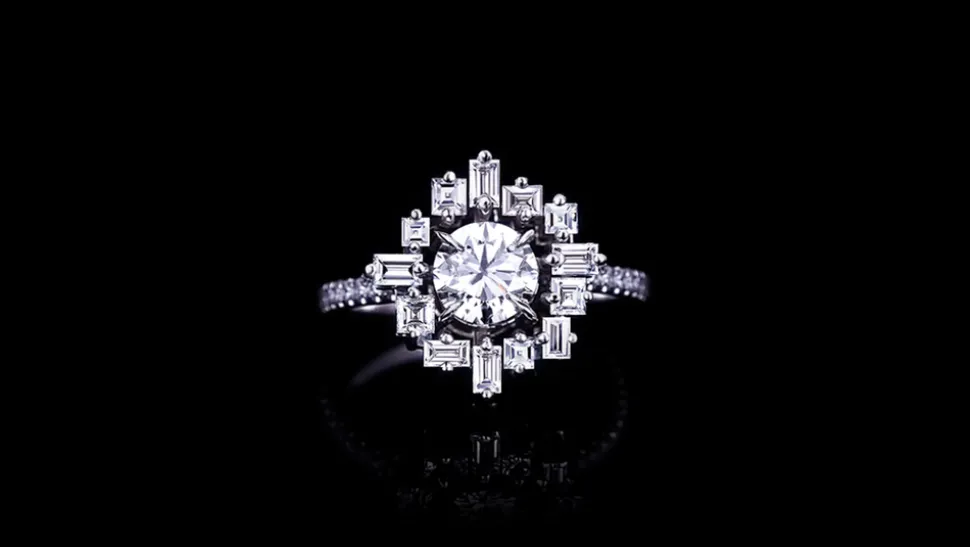 Stella 1.01ct Round Diamond Engagement Ring