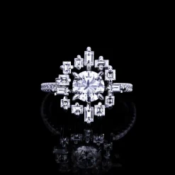 Stella 1.00ct Round Diamond Engagement Ring