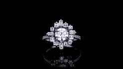Stella 1.00ct Round Diamond Engagement Ring
