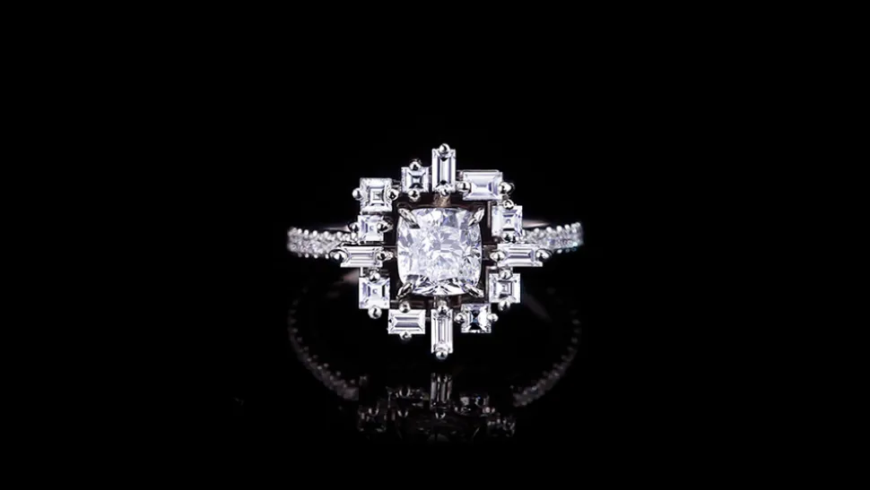 Stella Engagement Ring | 1.00ct Cushion Diamond