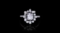 Stella Engagement Ring | 1.50ct Cushion Diamond
