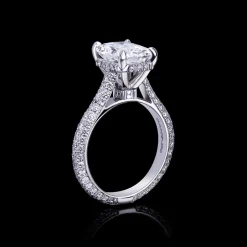 Venus 3.03ct Radiant Diamond Engagement Ring